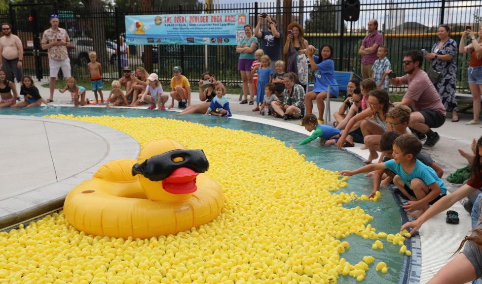 Great Boulder Duck Race is on August 27